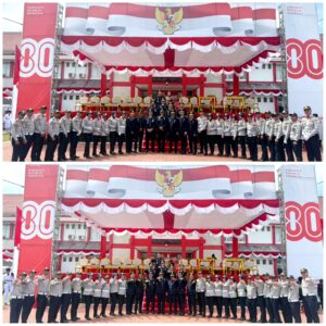 Read more about the article Dinas Perhubungan Kawal dan Amankan HUT ke-80 RI di Sambas