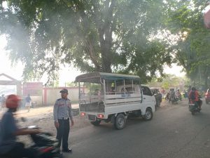 Read more about the article Sinergi Dishub Sambas dan Kejaksaan, Pengamanan Lalu Lintas di Perayaan Hari Lahir Adhyaksa