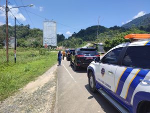 Dishub Sambas Kawal Kunjungan KJRI Kuching, Pastikan Arus Lalu Lintas Aman dan Lancar