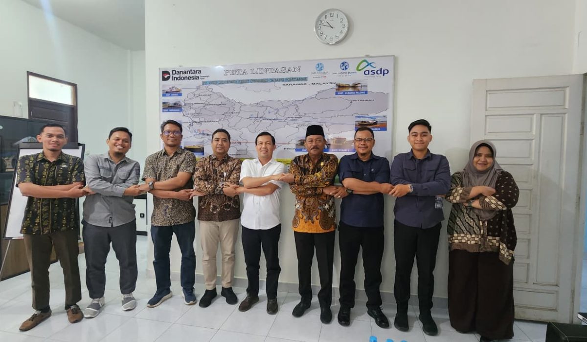 Sinergi Pembangunan Perbatasan, Pimpinan DPRD dan Dishub Sambas Sambangi ASDP Pontianak